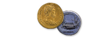 roman coins